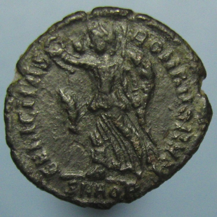Two-Rare-Fourth-Century-Roman-Bronzes-In-One-Uncleaned-Lot
